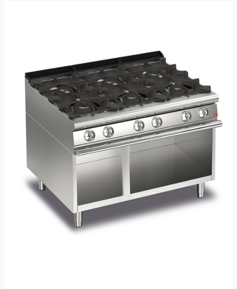 BARON GAS RANGES ON OPEN CABINET Q70PCV/G1203